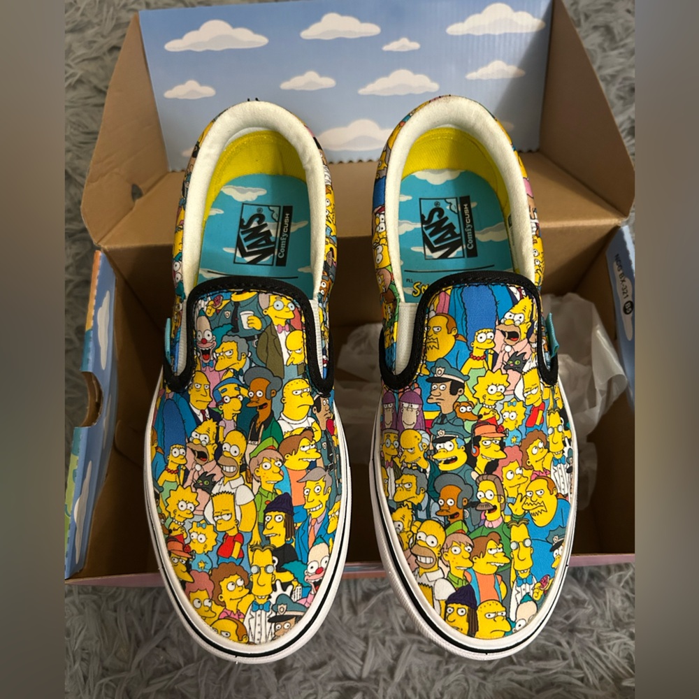 The Simpsons Vans ComfyCush Slip-On